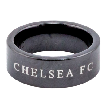FC Chelsea gyűrű Black Ceramic Ring Medium