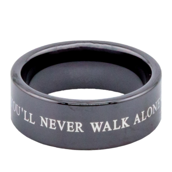 FC Liverpool gyűrű Black Ceramic Ring Small