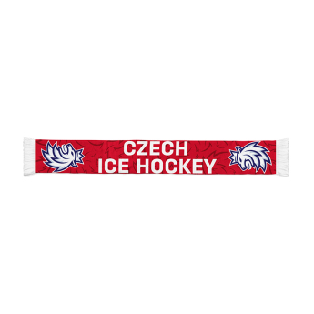 Jégkorong képviselet téli sál red Czech Ice Hockey pattern