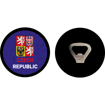 Jégkorong képviselet nyitó Czech republic puck logo blue