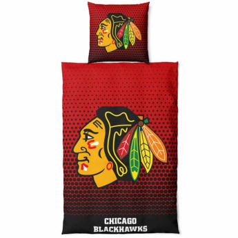 Chicago Blackhawks 1 drb ágynemű Dots