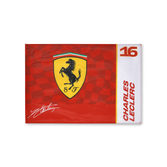 Ferrari zászló Leclerc F1 Team 2024