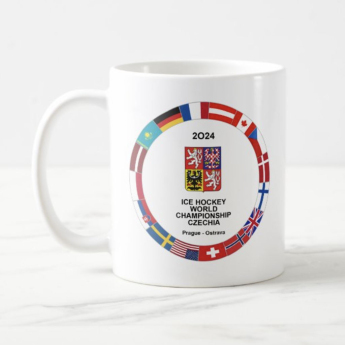 Jégkorong képviselet bögre Ice Hockey World Championship Czechia MS 2024