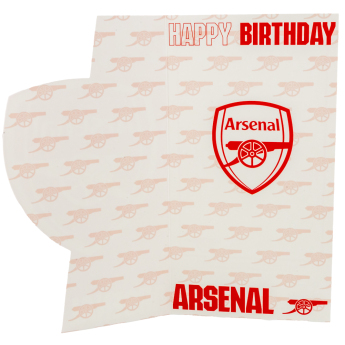 FC Arsenal gratuláció Crest Birthday Card