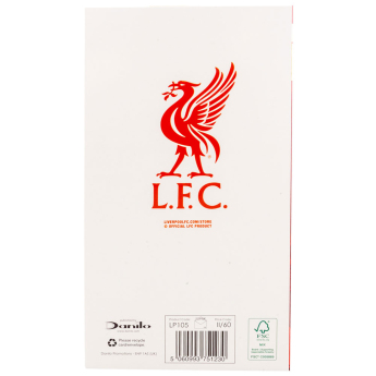 FC Liverpool gratuláció Dad Birthday Card