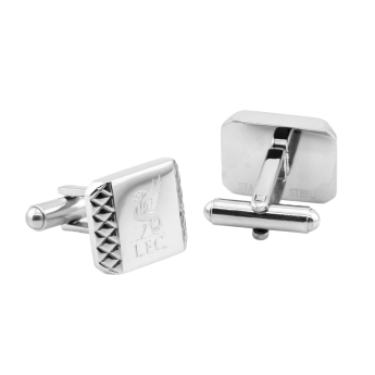 FC Liverpool mandzsettagomb Stainless Steel Patterned Cufflinks