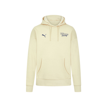 Williams férfi kapucnis pulóver Oversized beige F1 Team 2024