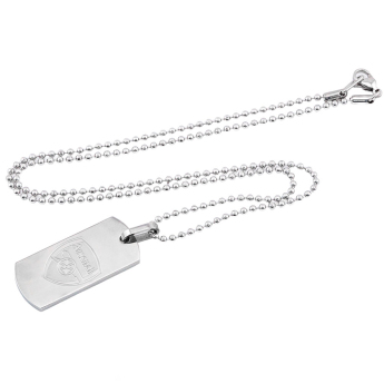 FC Arsenal dögcédula Slim Dog Tag & Chain