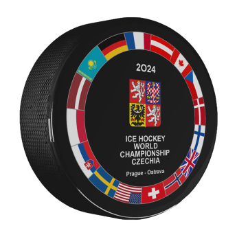 Jégkorong képviselet korong Ice Hockey World Championship Czechia MS 2024