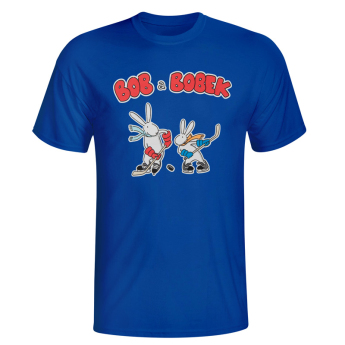 Jégkorong képviselet gyerek póló Czech republic Bob a Bobek Hockey 2015 Blue