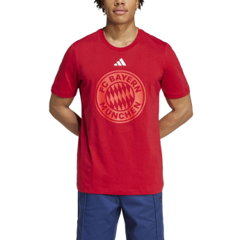 Bayern München férfi póló Graphic Tee red