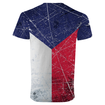 Jégkorong képviselet férfi póló Czech Ice Hockey sub logo lion