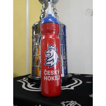 Jégkorong képviselet ivókulacs Czech Republic Logo Lev red