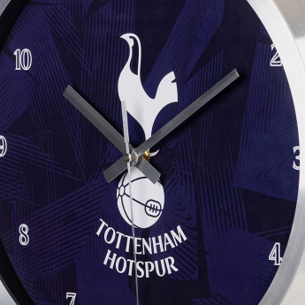 Tottenham falióra Geo Metal Wall Clock