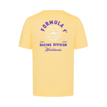 Forma 1 férfi póló RDW Pale Banana F1 2024
