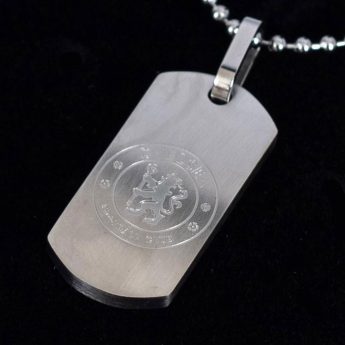 FC Chelsea nyaklánc dögcédulával Matt Finish Dog Tag & Chain