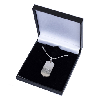FC Chelsea nyaklánc dögcédulával Matt Finish Dog Tag & Chain