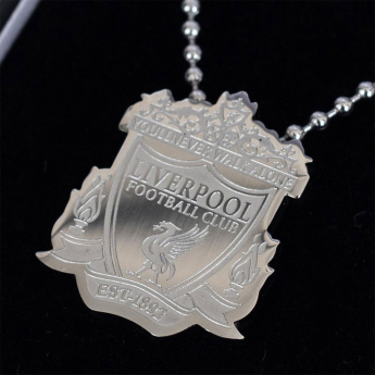 FC Liverpool nyakpánt Stainless Steel Large Pendant & Chain