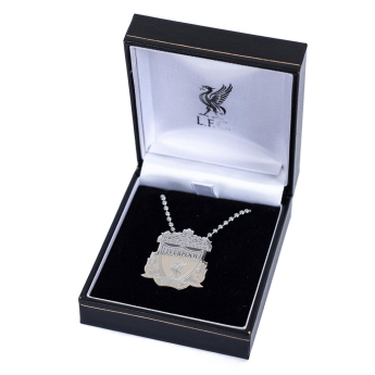 FC Liverpool nyakpánt Stainless Steel Large Pendant & Chain