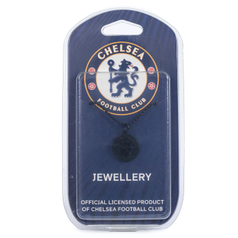 FC Chelsea nyakpánt Black Plated Pendant & Chain