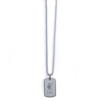 FC Liverpool nyaklánc dögcédulával Icon Dog Tag & Chain