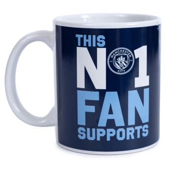 Manchester City bögre No. 1 Fan Mug