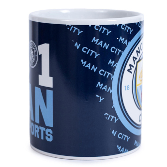 Manchester City bögre No. 1 Fan Mug