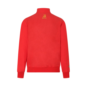 Ayrton Senna férfi kabát Bomber Legacy Patchwork red 2024