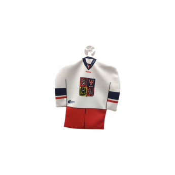 Jégkorong képviselet mini dressz az autóba Czech Republic 2023/24 reversible