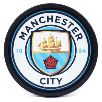 Manchester City logó a falra Metal LED Logo Sign