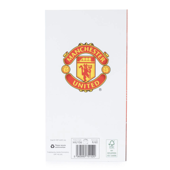 Manchester United születésnapi köszöntő Super Son Birthday Card