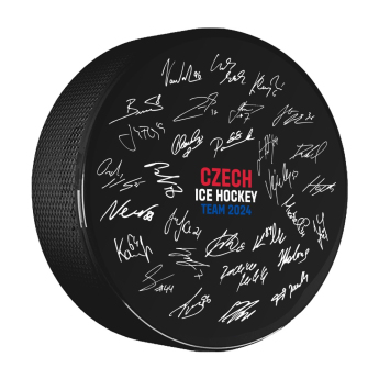 Jégkorong képviselet korong Ice Hockey World Championship Czechia MS 2024 Dueling 26.5.2024 Switzerland vs. Czechia Signature edition