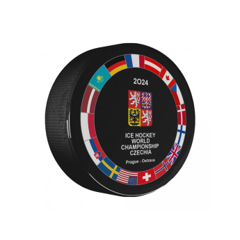 Jégkorong képviselet korong Ice Hockey World Championship Czechia MS 2024 Signature Edition