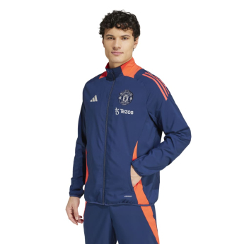 Manchester United férfi kabát Presentation indigo