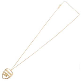 FC Arsenal nyaklánc medállal 18ct Gold Plated on Silver Crest