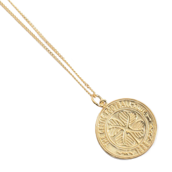 FC Celtic nyaklánc medállal 18ct Gold Plated on Silver
