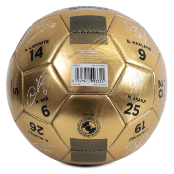 Manchester City futball labda Treble Winners Sig