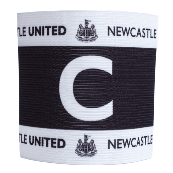 Newcastle United kapitány karszalag Black and white