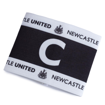 Newcastle United kapitány karszalag Black and white