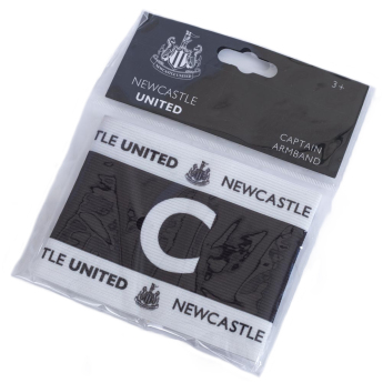 Newcastle United kapitány karszalag Black and white