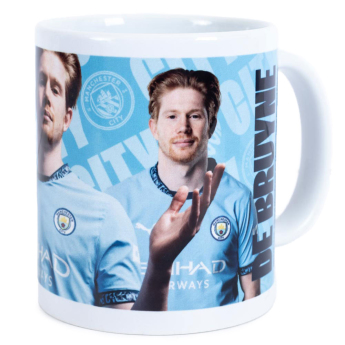 Manchester City bögre De Bruyne white