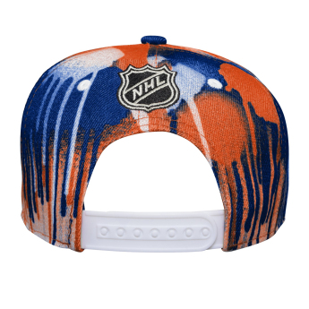 Edmonton Oilers gyerek flat siltes sapka Paint Splatter Fashion Snapback