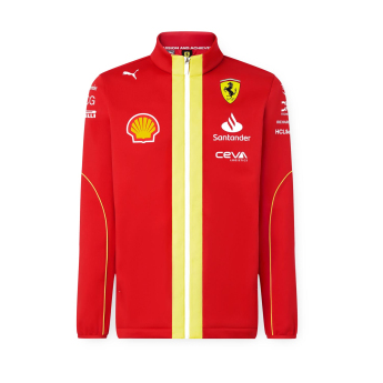 Ferrari férfi kabát Driver Softshell red F1 Team 2024