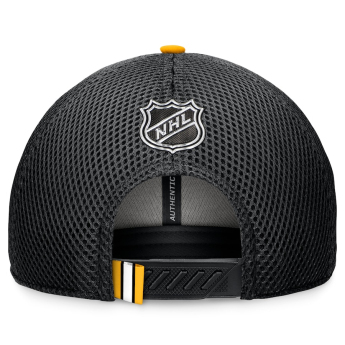 Boston Bruins baseball sapka 2024 Draft NHL On Stage Trucker Adjustable Hat
