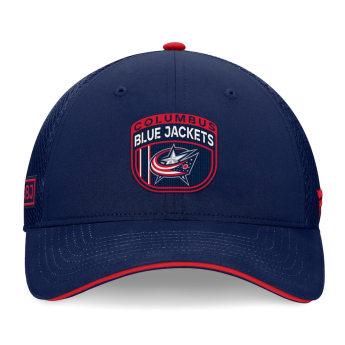 Columbus Blue Jackets baseball sapka 2024 Draft NHL On Stage Trucker Adjustable Hat