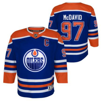 Edmonton Oilers gyerek jégkorong mez Connor McDavid Premier Home