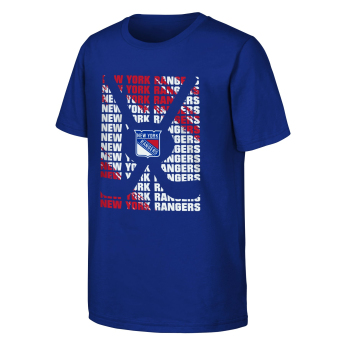 New York Rangers gyerek póló Box Ss Ctn Tee