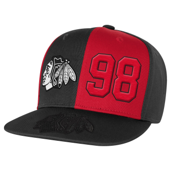 Chicago Blackhawks gyerek baseball sapka Connor Bedard Pandemonium Tonal Flat Brim Sn