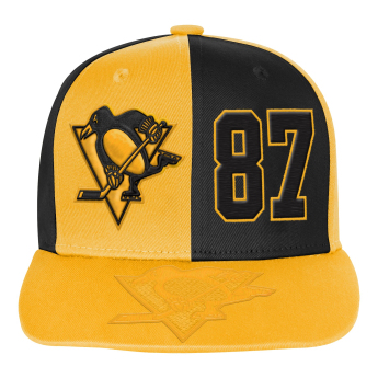 Pittsburgh Penguins gyerek baseball sapka Sidney Crosby Pandemonium Tonal Flat Brim Sn