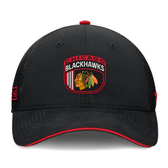 Chicago Blackhawks baseball sapka 2024 Draft NHL On Stage Trucker Adjustable Hat